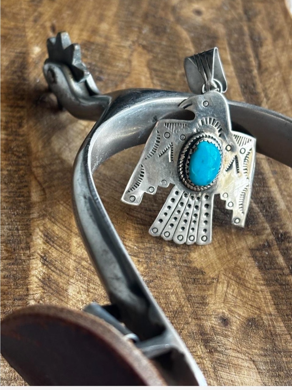 Native Made Thunderbird Pendant